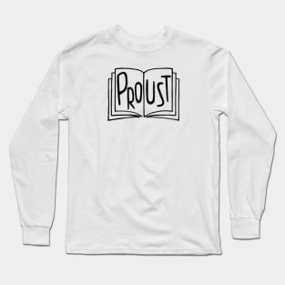 French Literature, Proust Book Long Sleeve T-Shirt